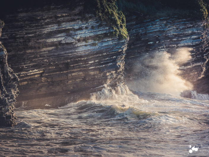 La vague engloutie