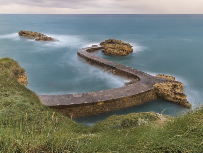 Biarritz promenade sur l'océan