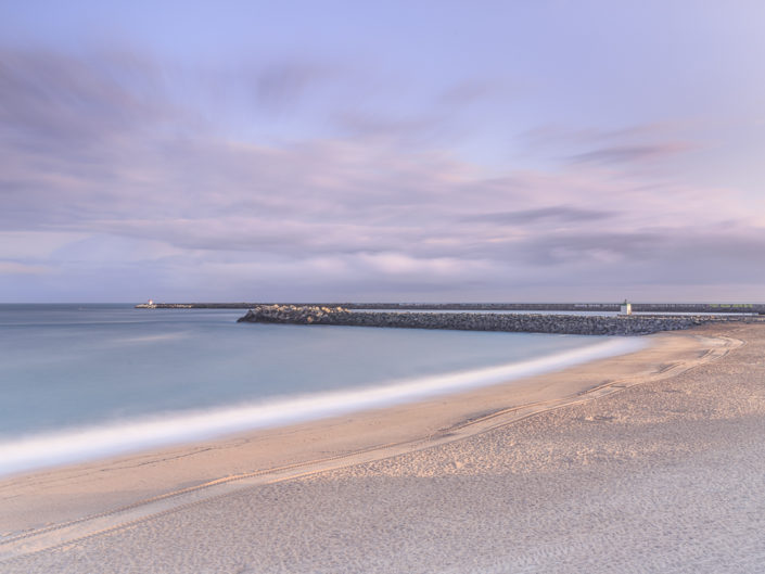 Anglet plage de la digue